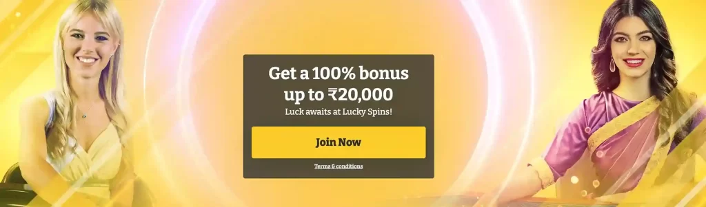 SPINGOLD 100% welcome bonus banner